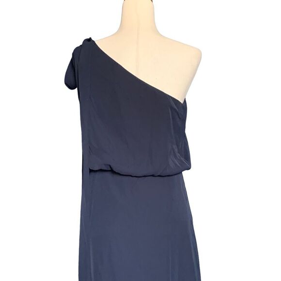 NEW Amy Lynn Navy One Shoulder Sheath Dress | Size M - Picture 7 of 12